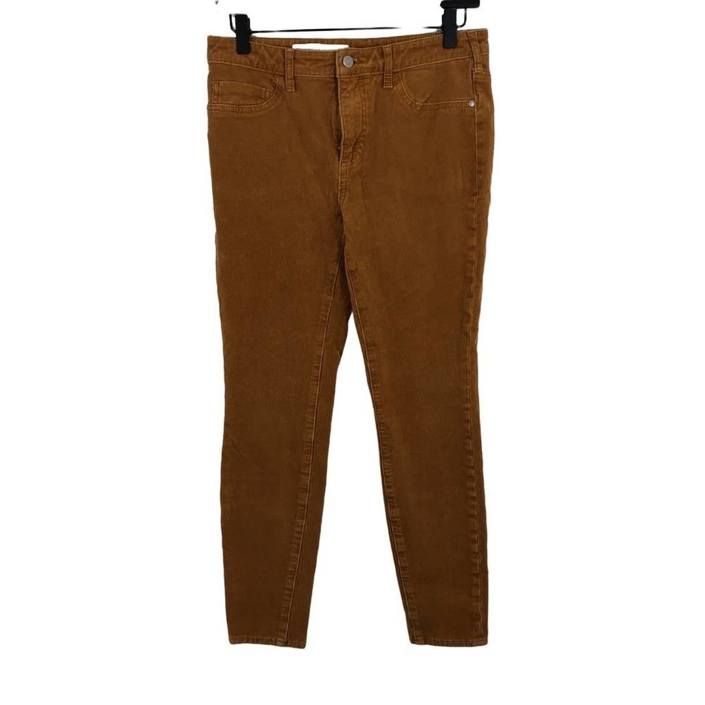 Anthropologie Pilcro and the Letterpress Mustard Yellow Corduroy Pants Size 27